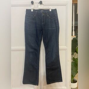 Ann Taylor Dark Blue Boot Cut Jeans